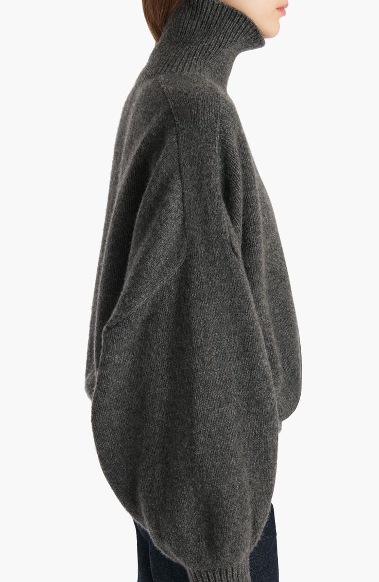 Khaite Willem Oversize Cashmere Turtleneck Sweater, Alternate, color, 