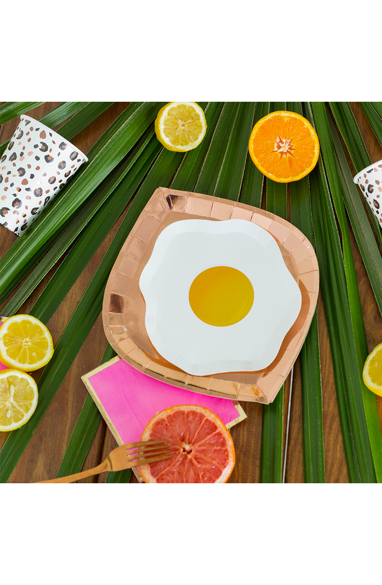 Jollity & Co Yolks on You Dinner Plates, Alternate, color, 