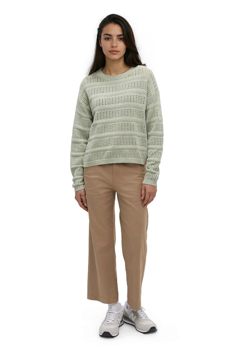 Lunenberg Sweater, Main, color, Light Moss Heather