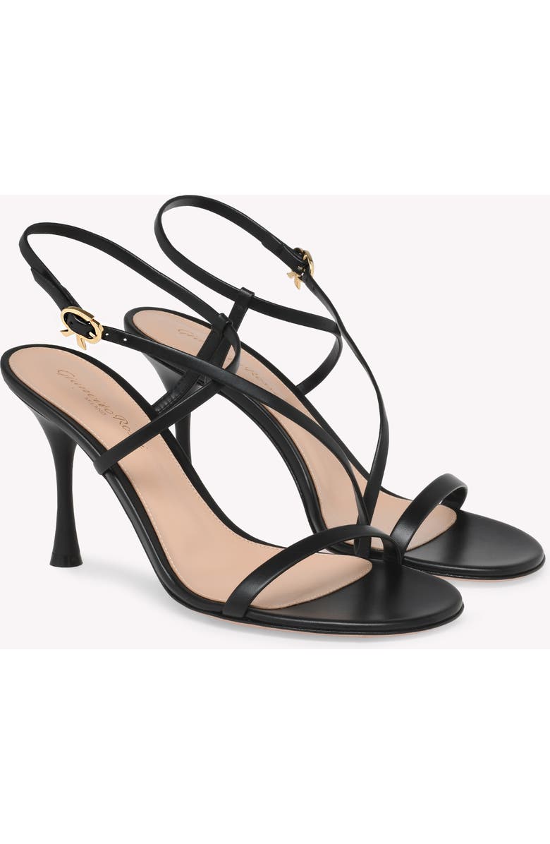 Gianvito Rossi Ascent Sandal, Alternate, color, Black Calf
