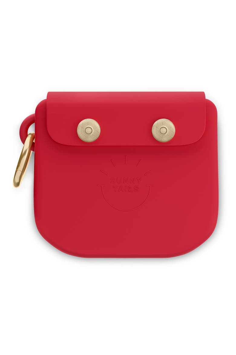 Dog Treat Pouch, Main, color, CHERRY RED