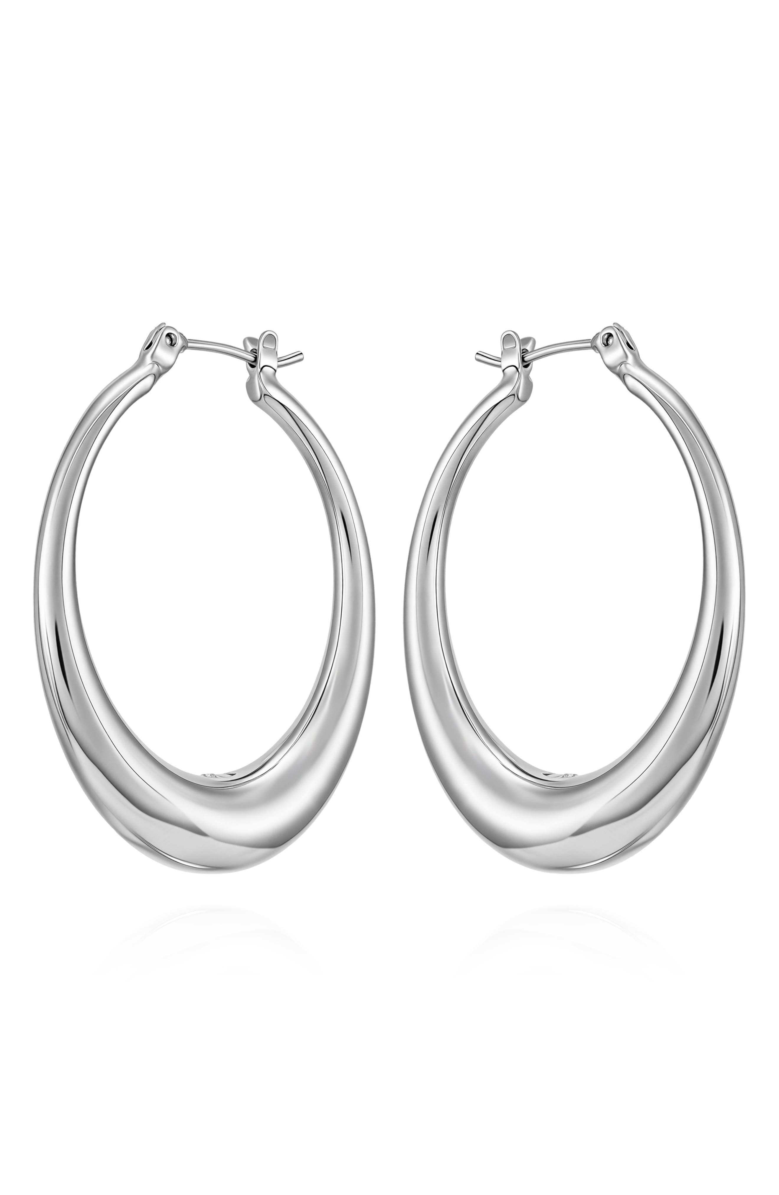 Vince Camuto Oval Hoop Earrings