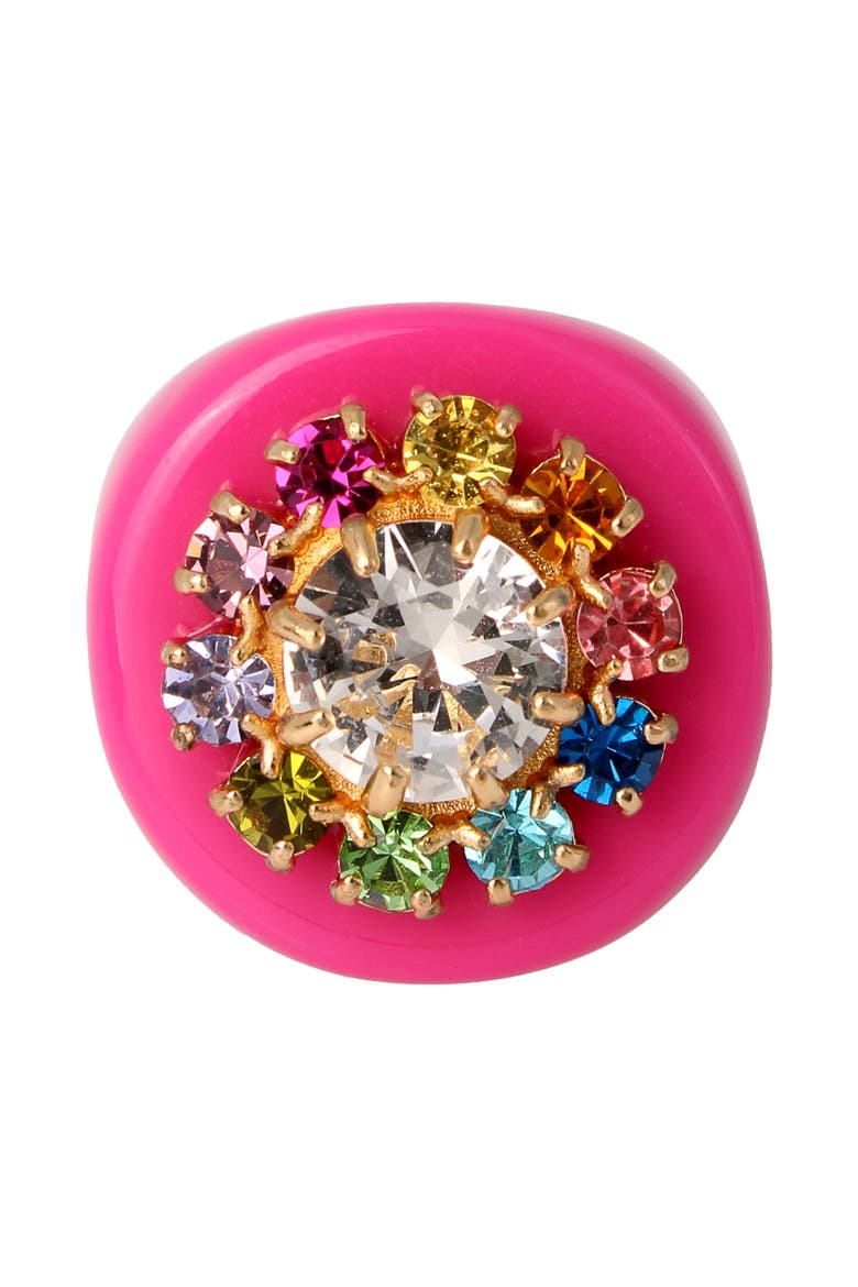 Resin Statement Ring, Alternate, color, RAINBOW MULTI