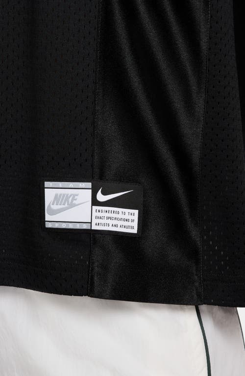 Nike Sportswear Street Oversize Short Sleeeve Graphic Jersey In Black