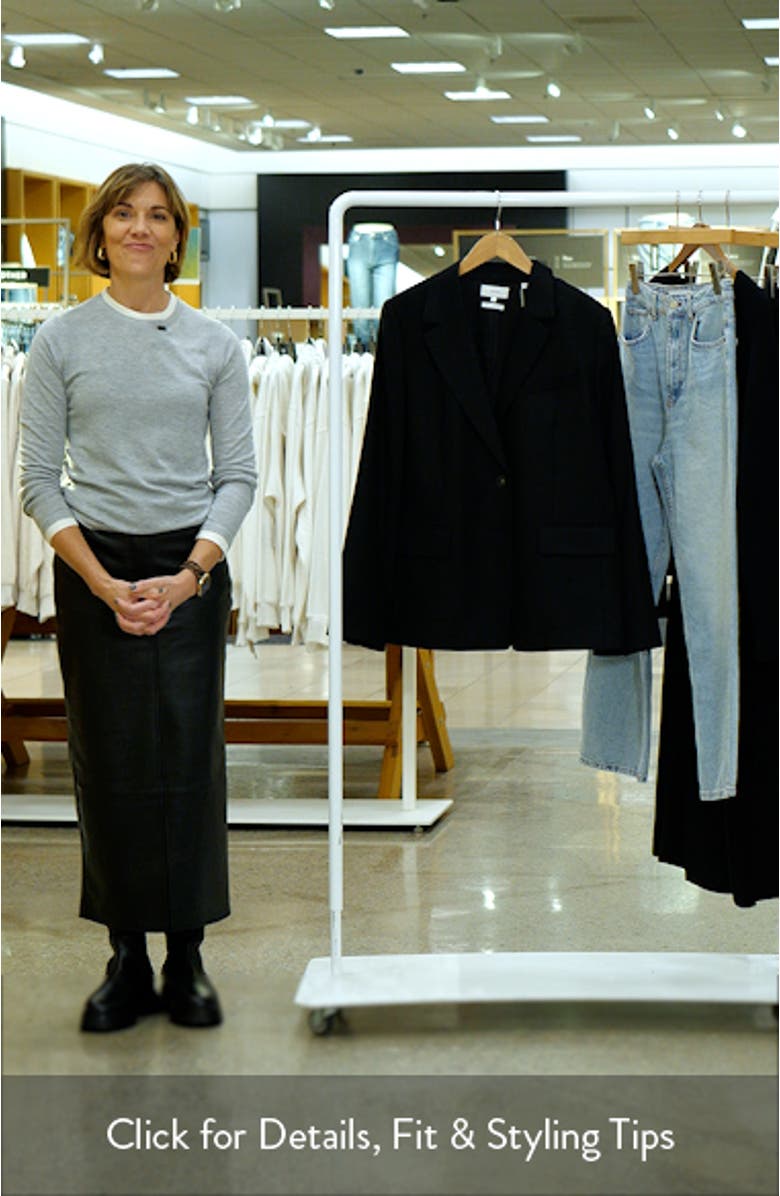 Brushed Flannel Blazer, sales video thumbnail