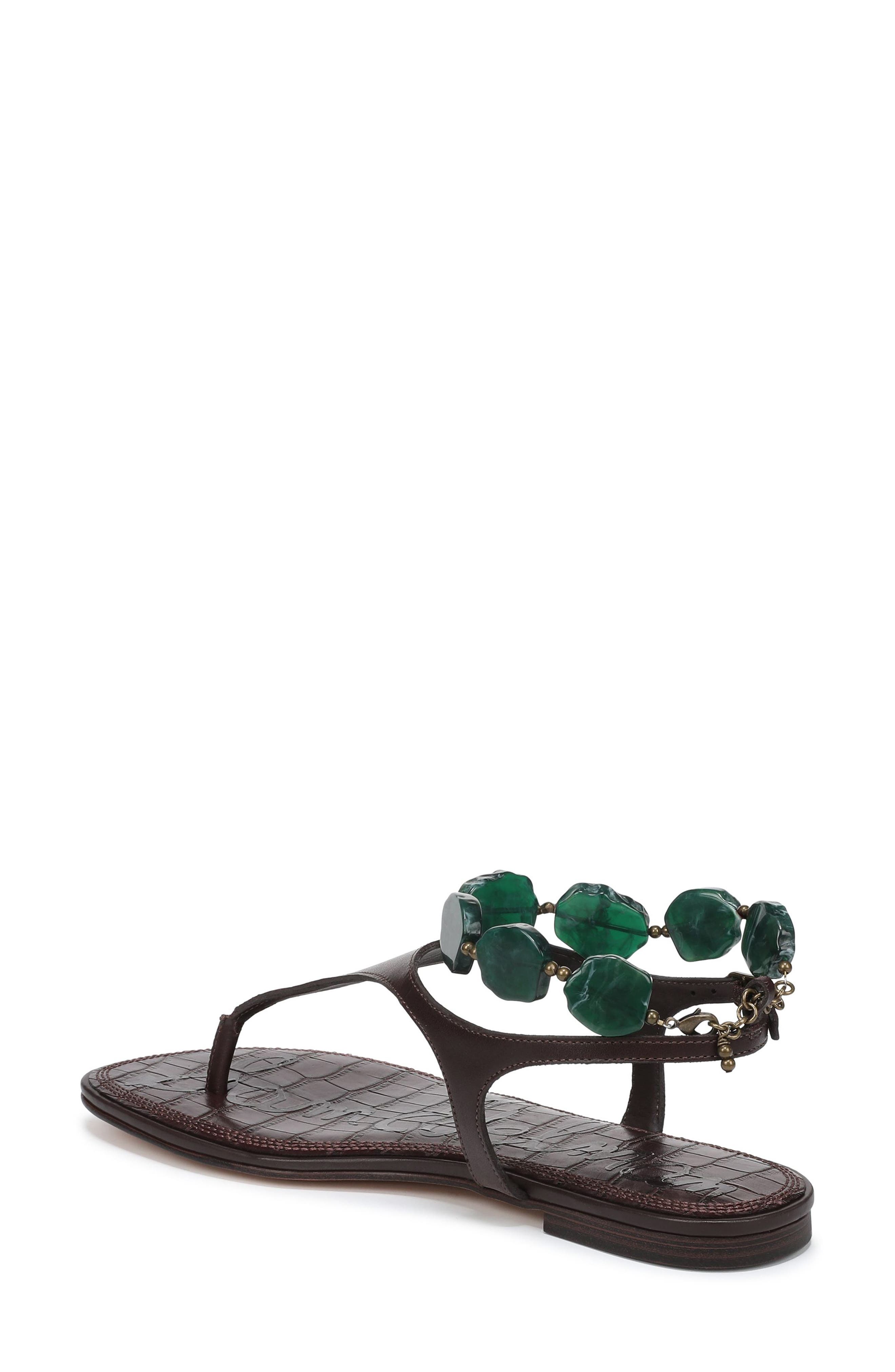 Canna Ankle Strap Sandal, Alternate, color, KERALA BROWN