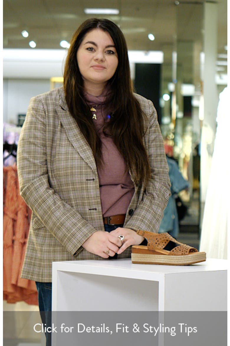 Ann-Italy Perforated Wedge Sandal video