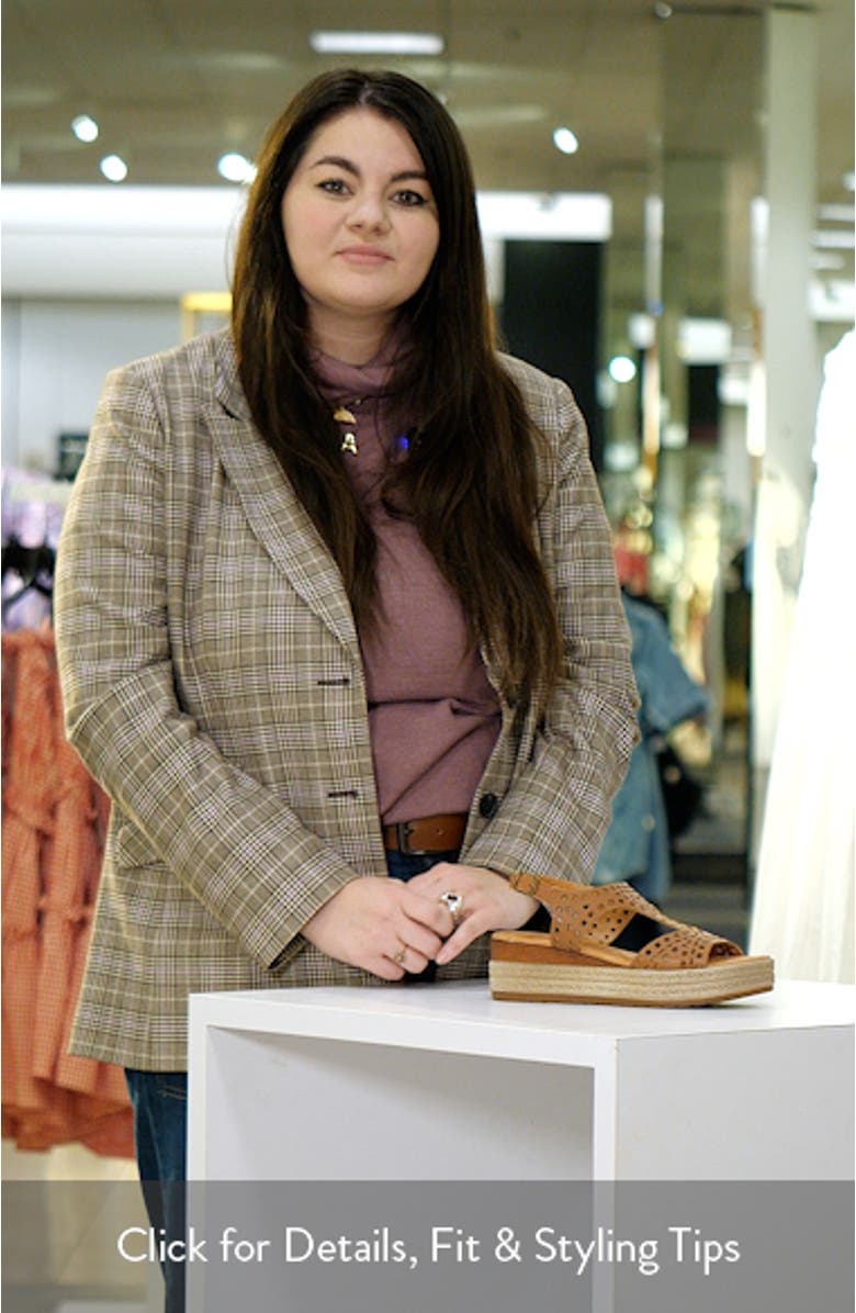 Ann-Italy Perforated Wedge Sandal, sales video thumbnail