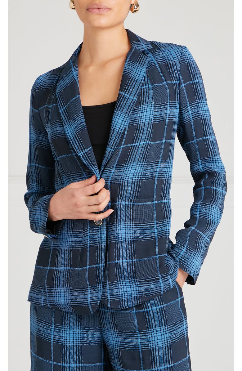 Temperley London Plath Jacket, Main, color, Dark Blue