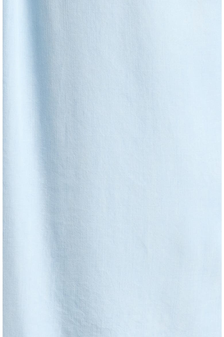 Chambray Button-Up Shirt, Alternate, color, LIGHT WASH