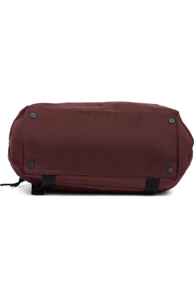 Hunter Hybrid Tote Backpack, Alternate, color, Bordo