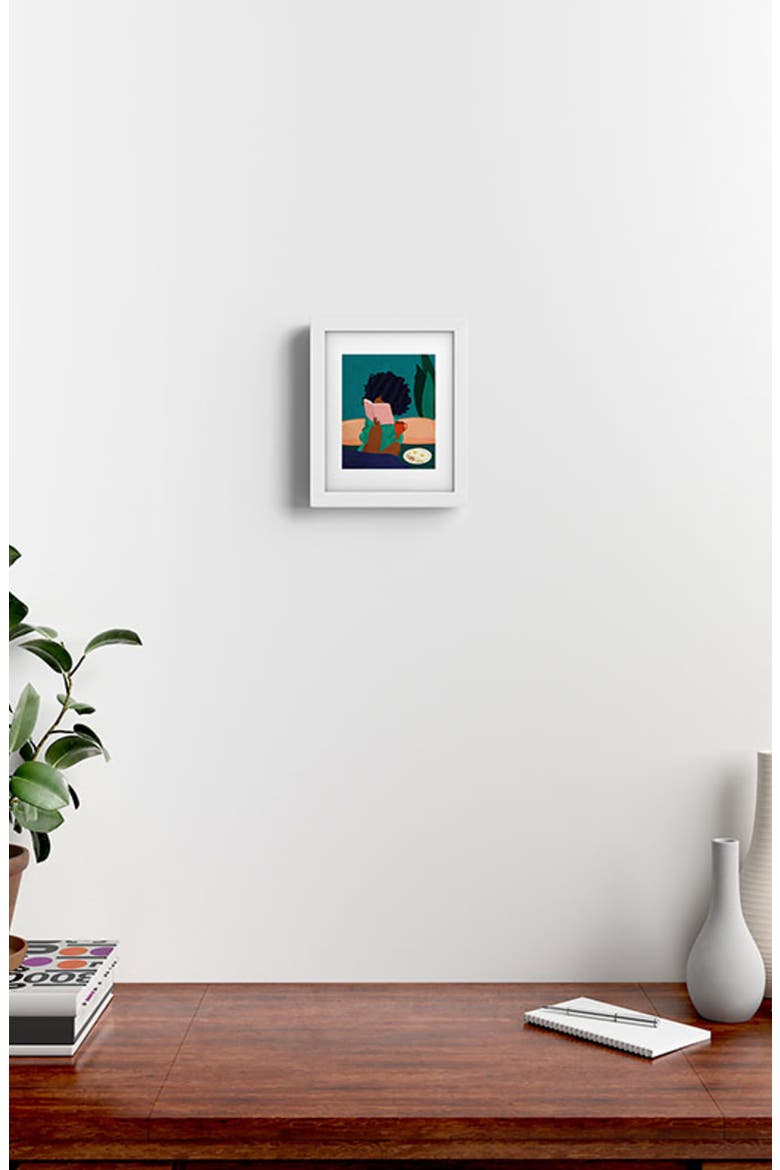 Stay Home No. 5 Framed Wall Art, Alternate, color, BLUE