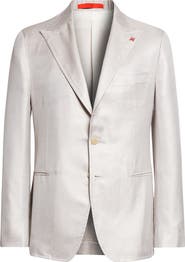 ISAIA Unito Soft Silk Twill Sport Coat