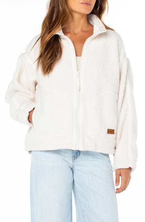 Wurlie Faux Shearling Zip Jacket