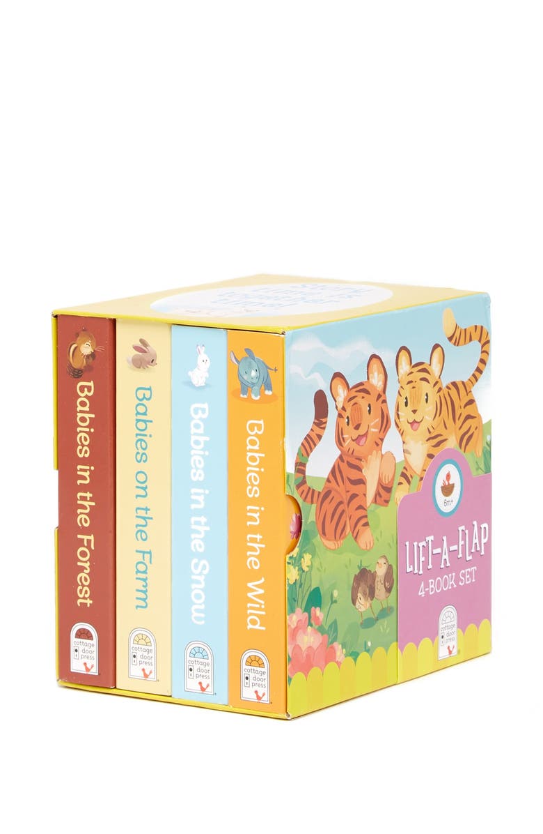 COTTAGE DOOR PRESS Lift-A-Flap 4 Book Set, Alternate, color, 