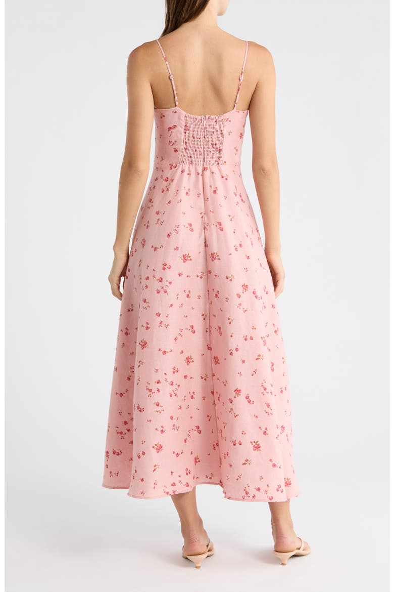 Monette Linen Maxi Dress, Alternate, color, NOELIA