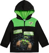 Monster Jam Grave Digger Fleece Hooded Sweatshirt
