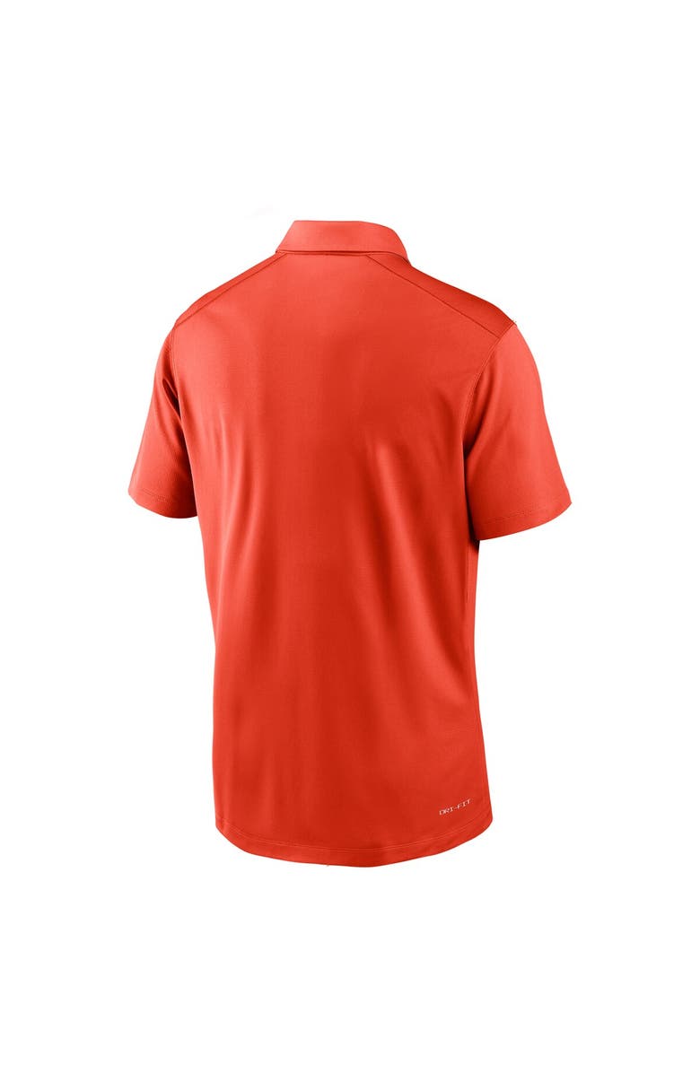 Nike Men's Nike Orange Syracuse Orange 2024 Sideline Victory Coaches Performance Polo, Alternate, color, 