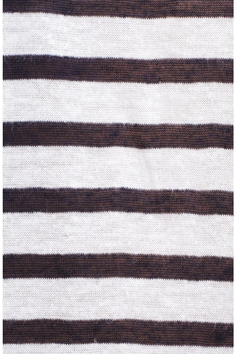 T by Alexander Wang Stripe Knit Tank, Alternate, color, INK/ WHITE
