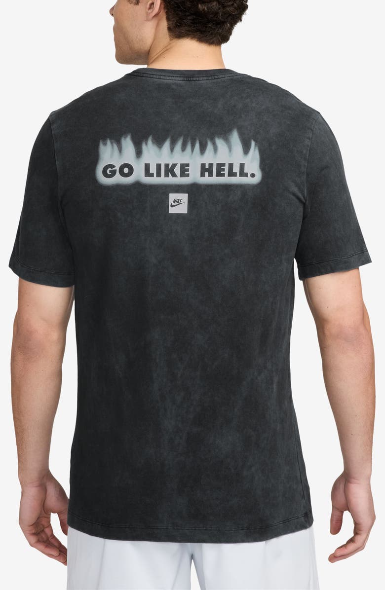 Nike Dri-FIT Like Hell Running Graphic T-Shirt, Alternate, color,