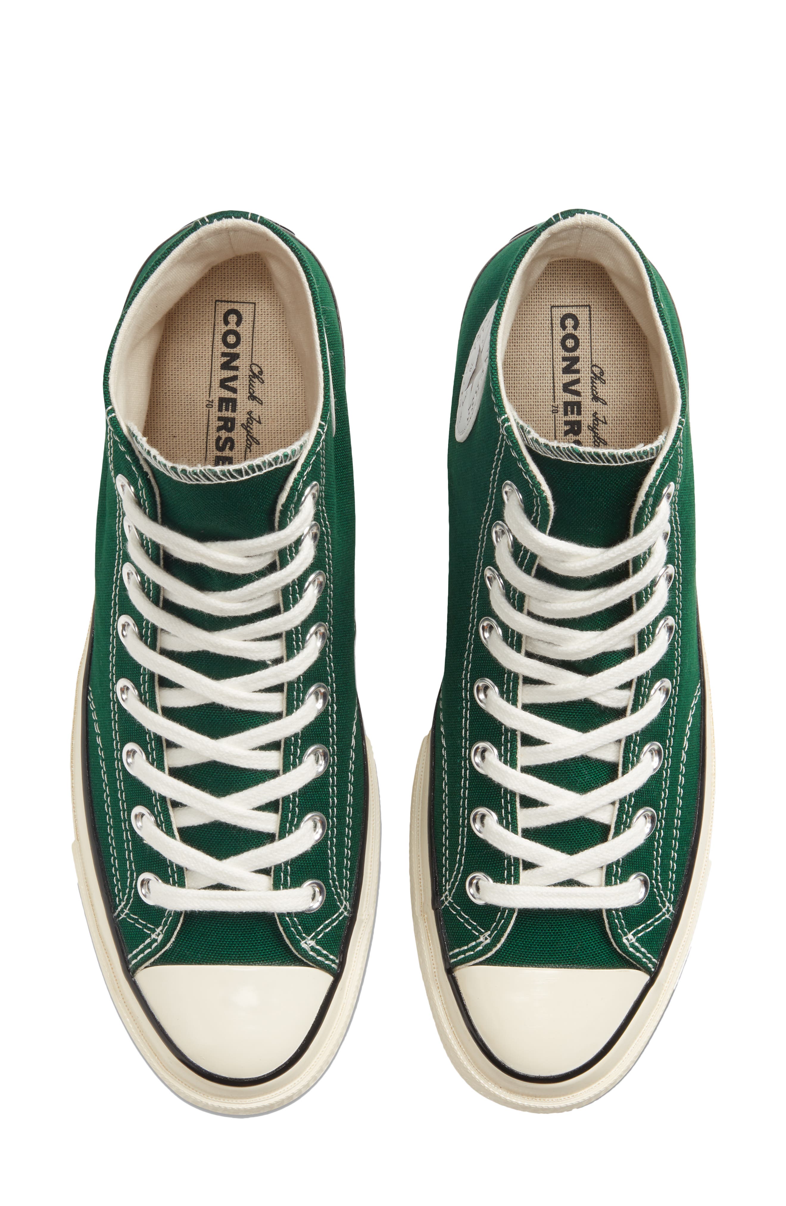 Chuck Taylor® All Star® 70 High Top Sneaker, Alternate, color, CLOVER/ EGRET/ BLACK
