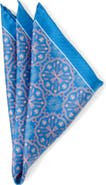 Cufflinks, Inc. Medallion Print Silk Pocket Square