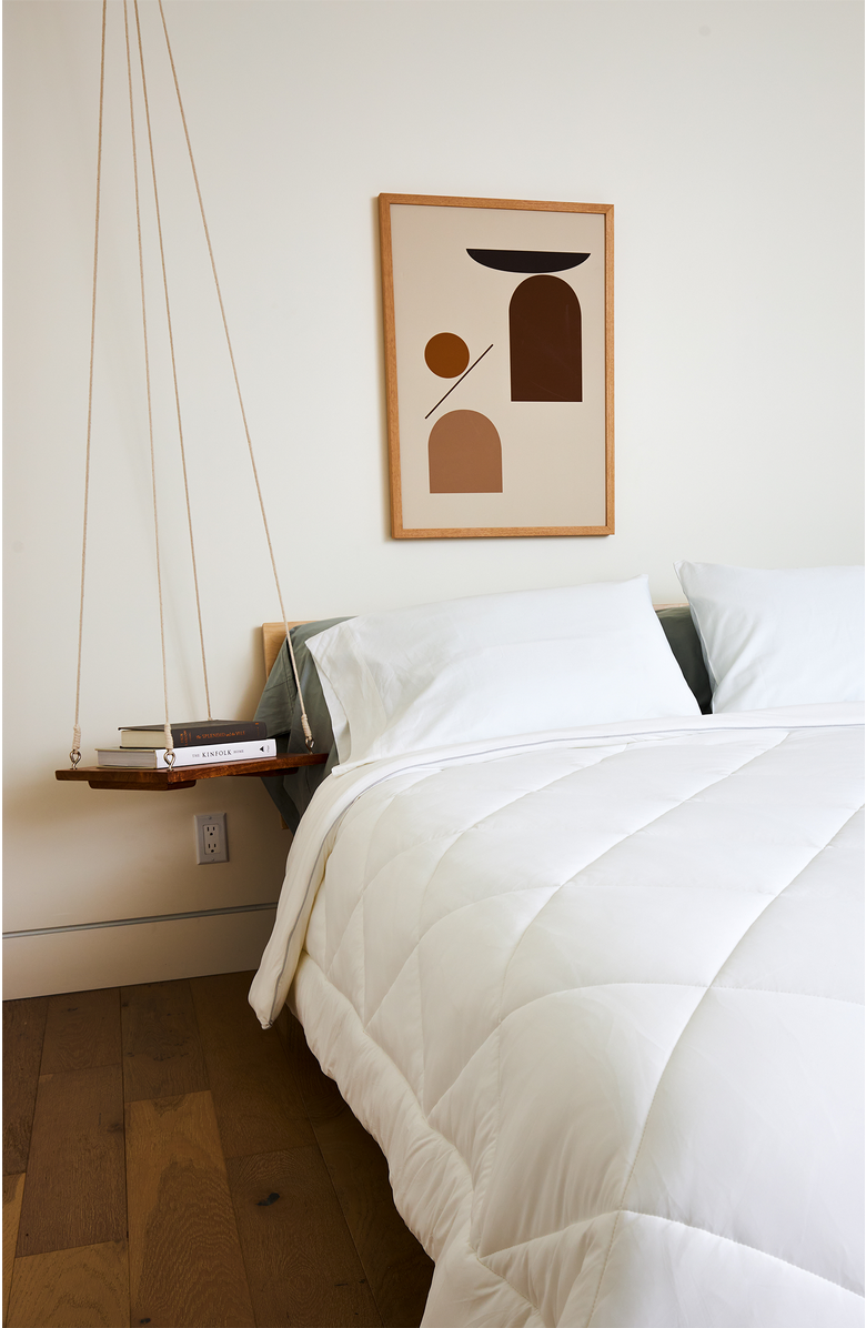 Slumber Cloud All-Season UltraCool Comforter, Alternate, color, White