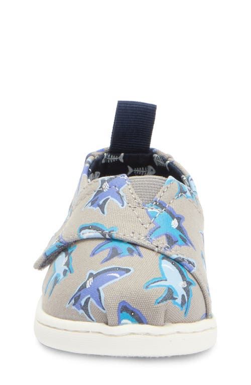 Toms Kids' Classic Alpargata Slip-on In Grey