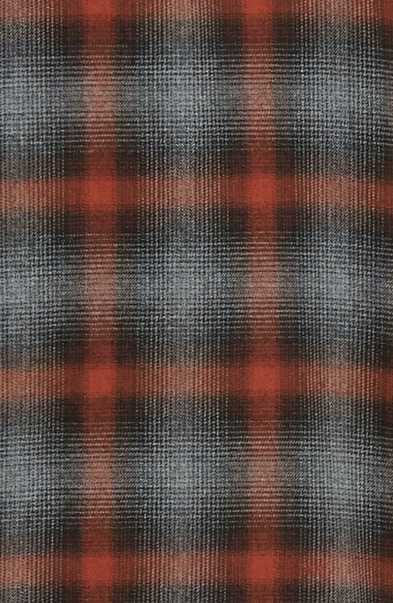 Barking Irons x Bob Dylan Upstate Regular Fit Plaid Shirt, Alternate, color, 