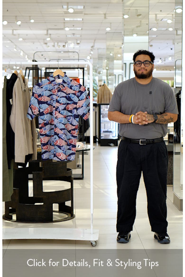 Upstream Short Sleeve Cotton Button-Down Shirt video