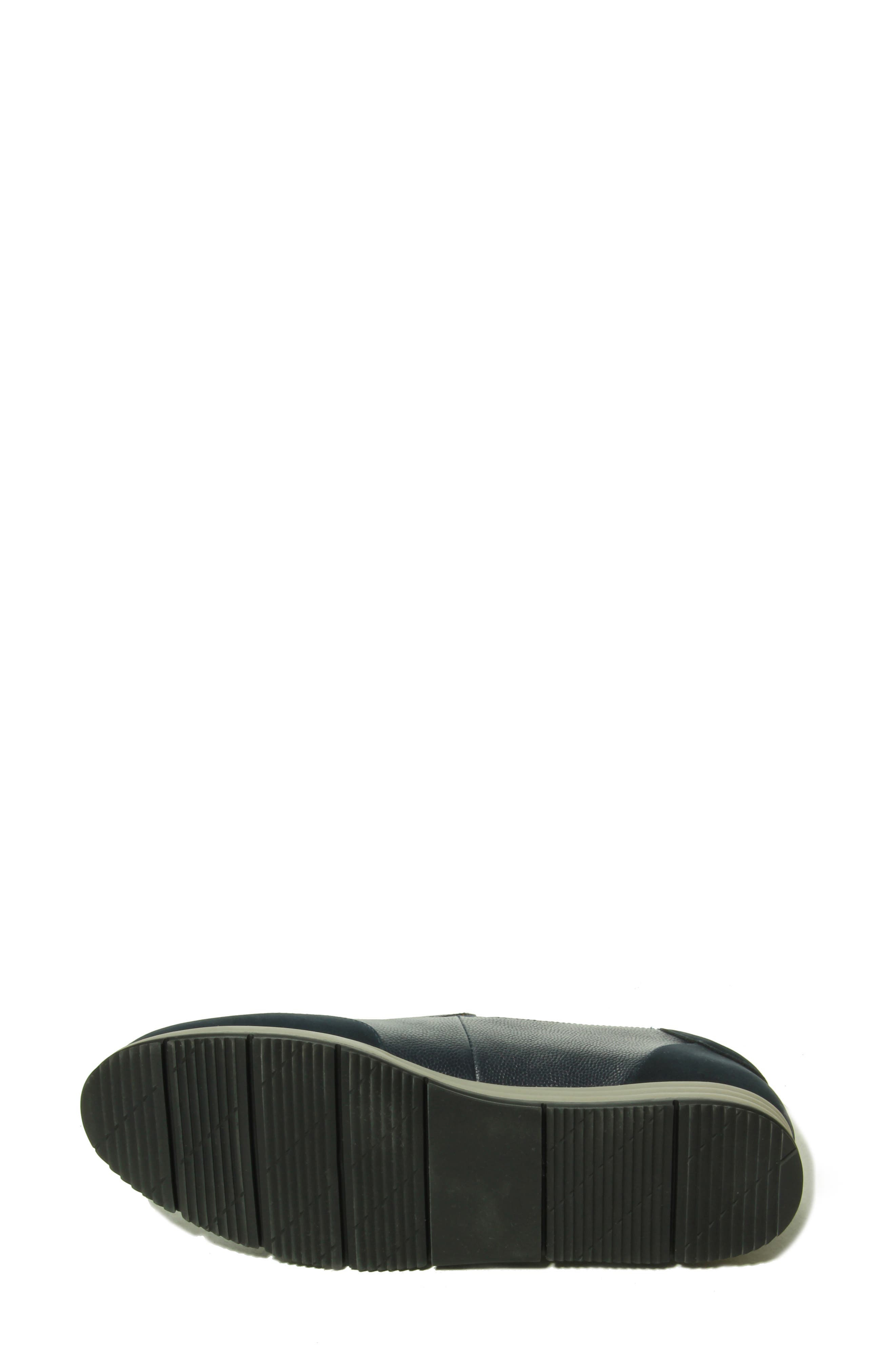 Quaver Flat, Alternate, color, NAVY LEATHER