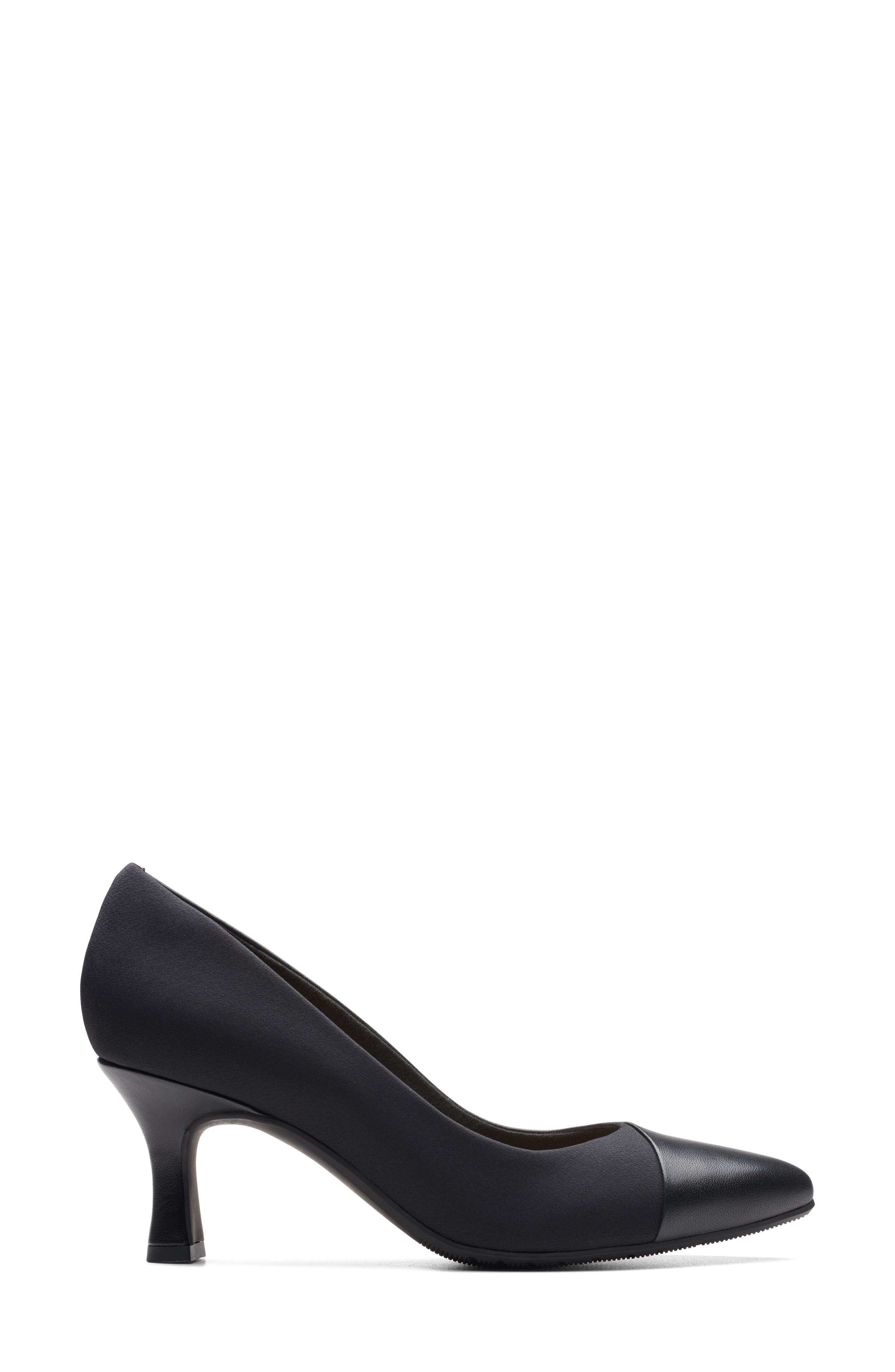 Clarks<sup>®</sup> Kataleyna Rose Cap Toe Pump, Alternate, color, 