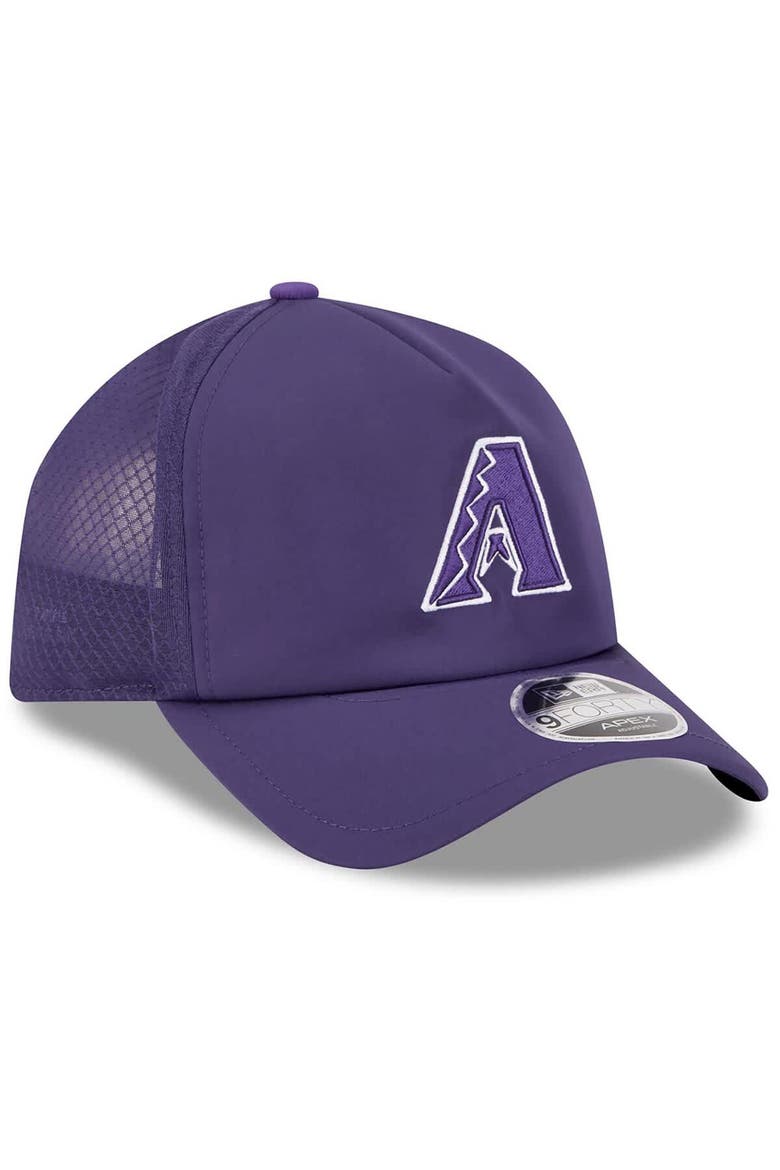 Men's New Era Purple Arizona Diamondbacks 2026 Batting Practice Alternate Apex 9FORTY Adjustable Hat, Alternate, color, Purple
