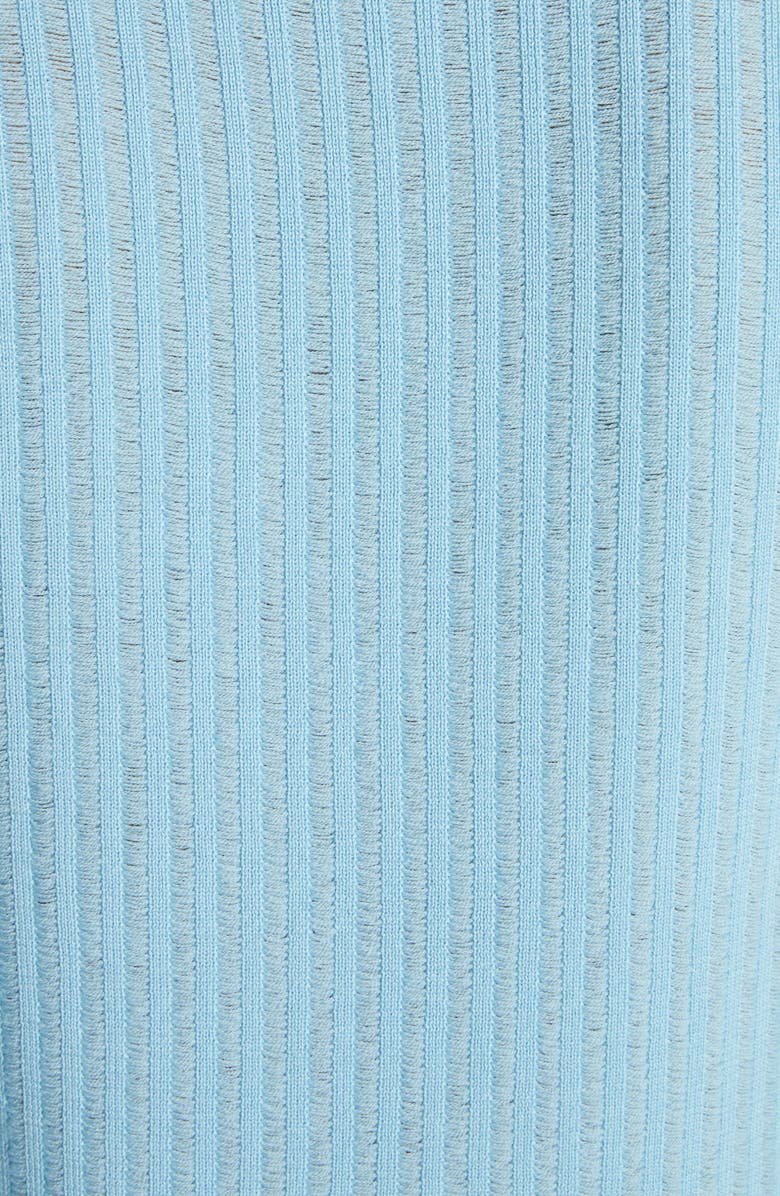 Bottega Veneta Wool Rib Polo Sweater, Alternate, color, 