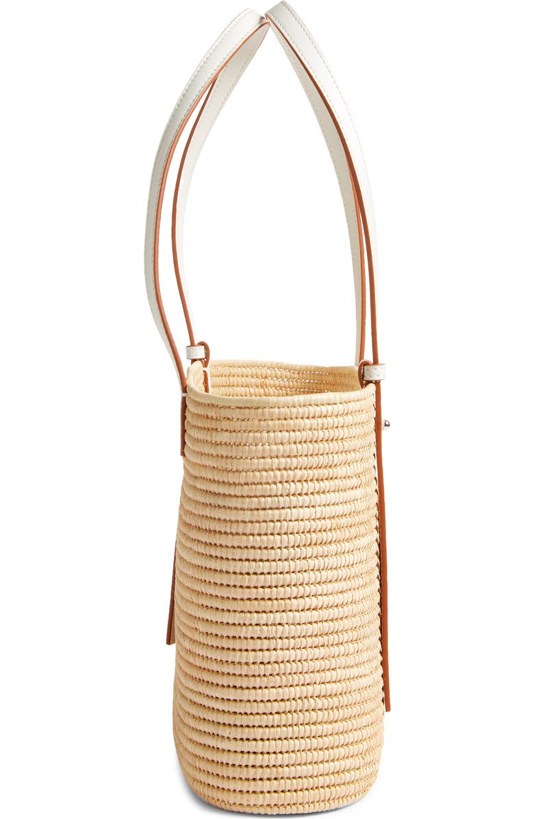 Loewe x Paula's Ibiza Small Square Raffia Basket Bag, Alternate, color,
