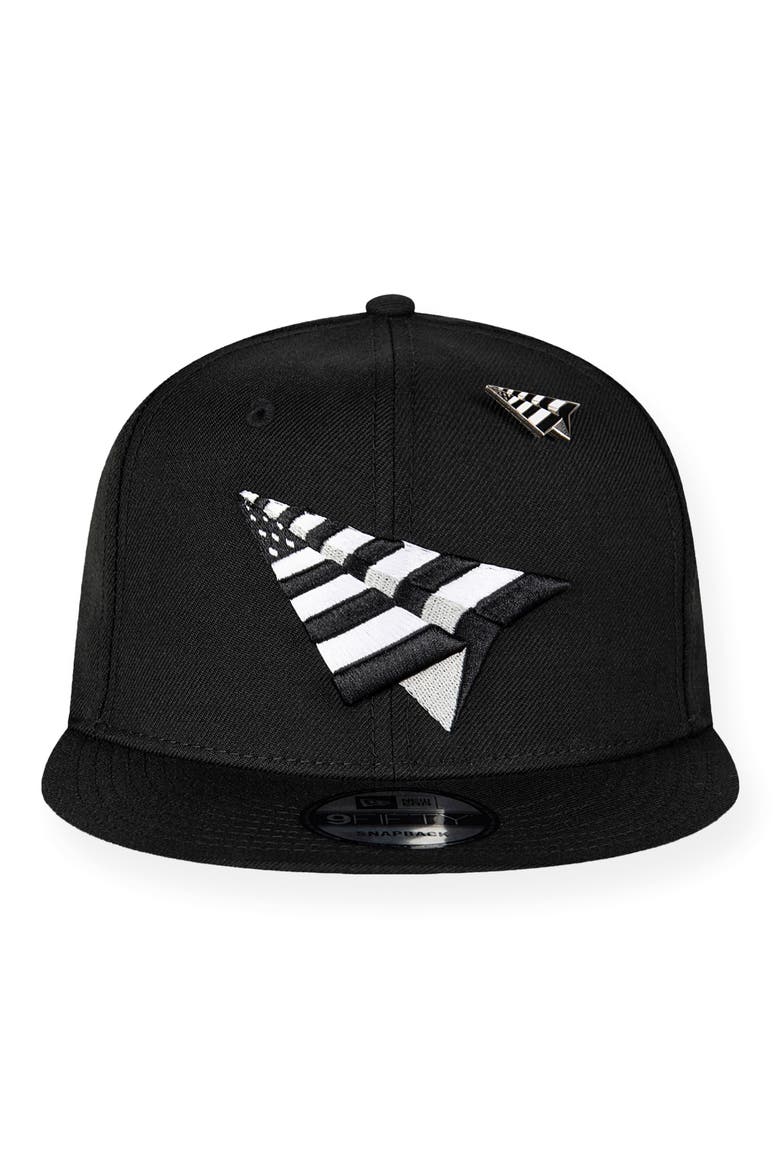 Original Crown 9FIFTY Twill Cap, Alternate, color, BLACK