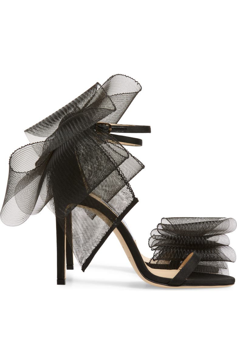 Jimmy Choo Aveline Bow Ankle Strap Sandal, Alternate, color,