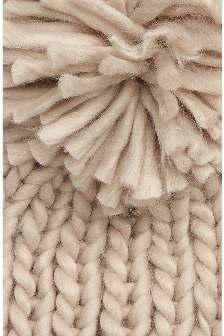Sierra Pom Hat, Alternate, color, TAUPE