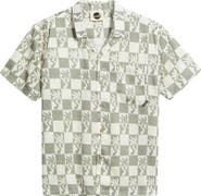Boardies Print Short Sleeve Button-Up Camp Shirt