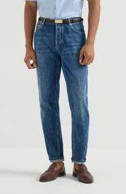Brunello Cucinelli Lightweight denim trousers