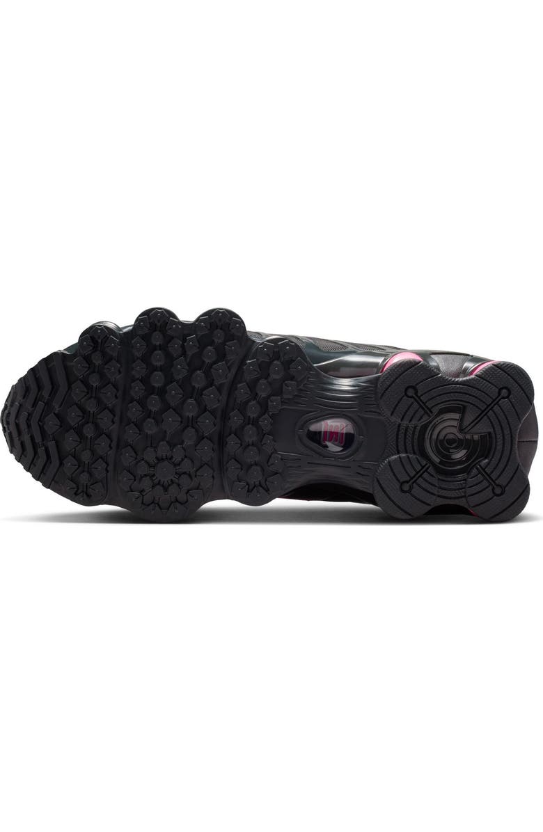 Nike Shox TL Sneaker, Alternate, color, Off Noir/ Silver/ Hyper Pink