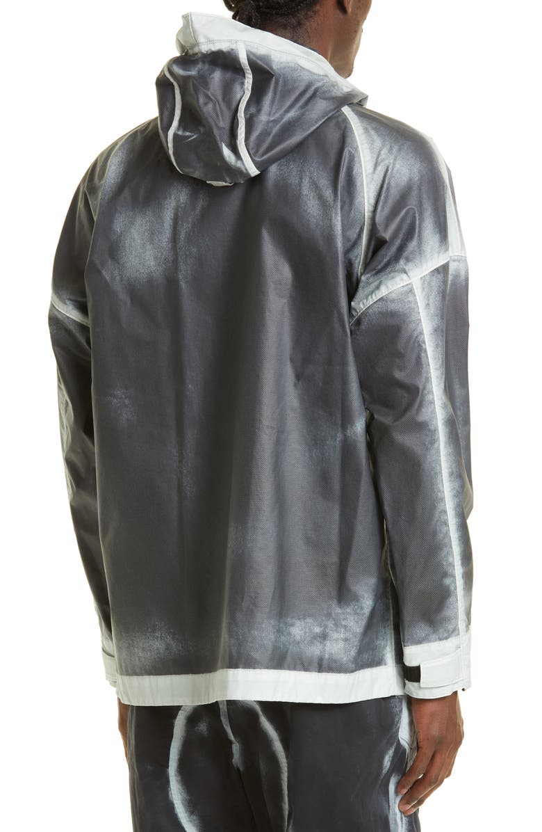 Stone Island Mussola Gommata Hooded Jacket, Alternate, color, 