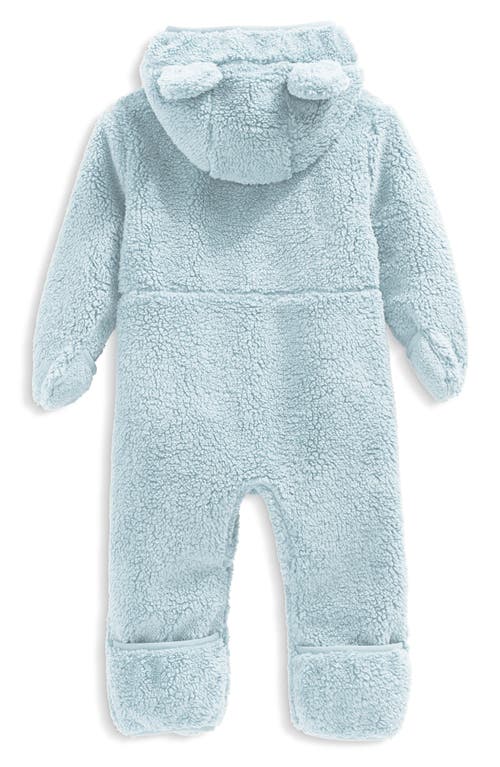 The North Face Campshire Recycled Polyester Fleece Snowsuit In Burgundy