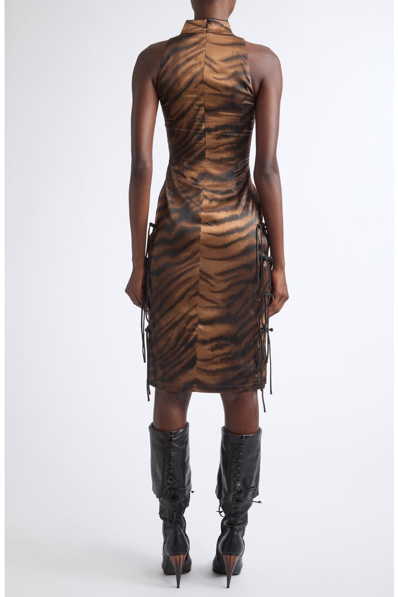 Meredith Tiger Dress, Alternate, color, TIGER