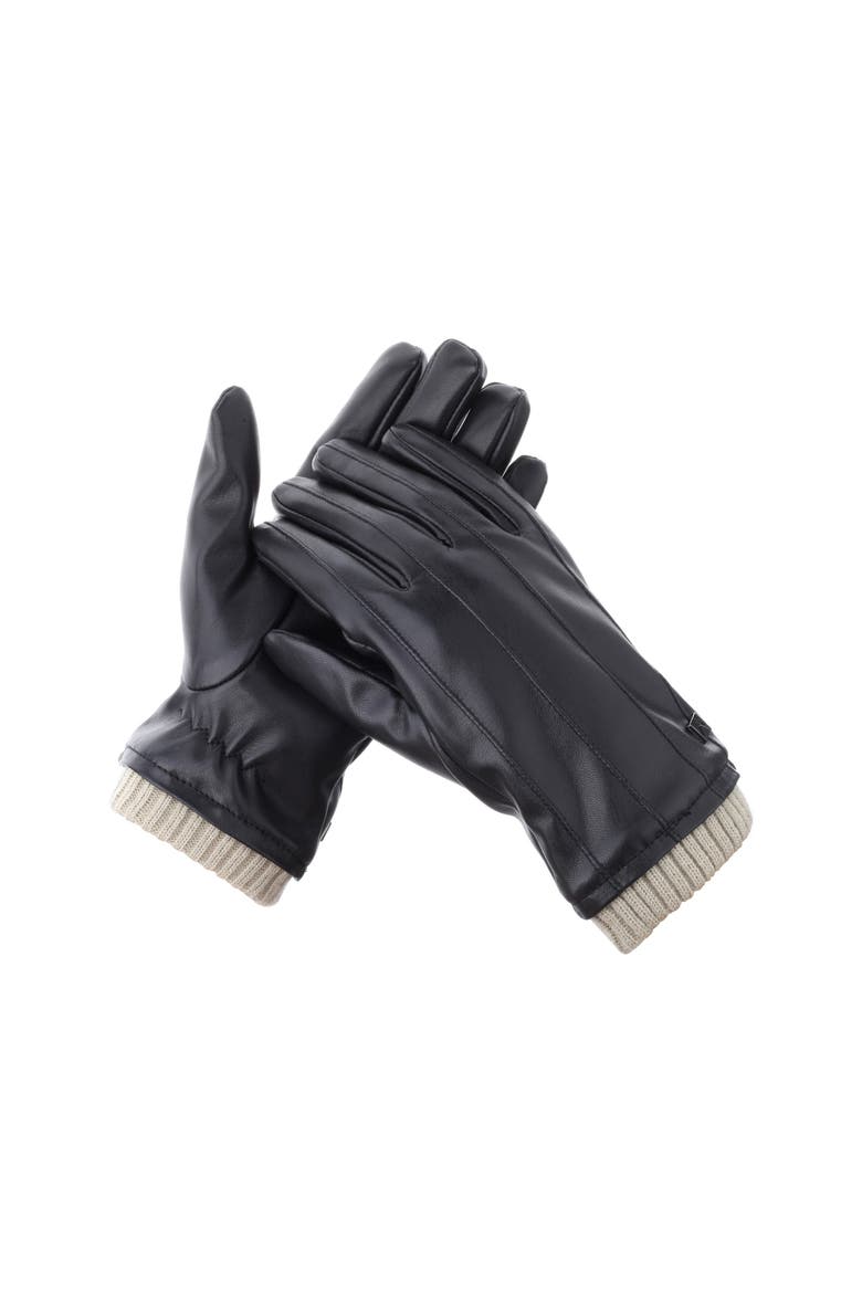 Touchscreen Lined Winter Gloves, Alternate, color, Midnight
