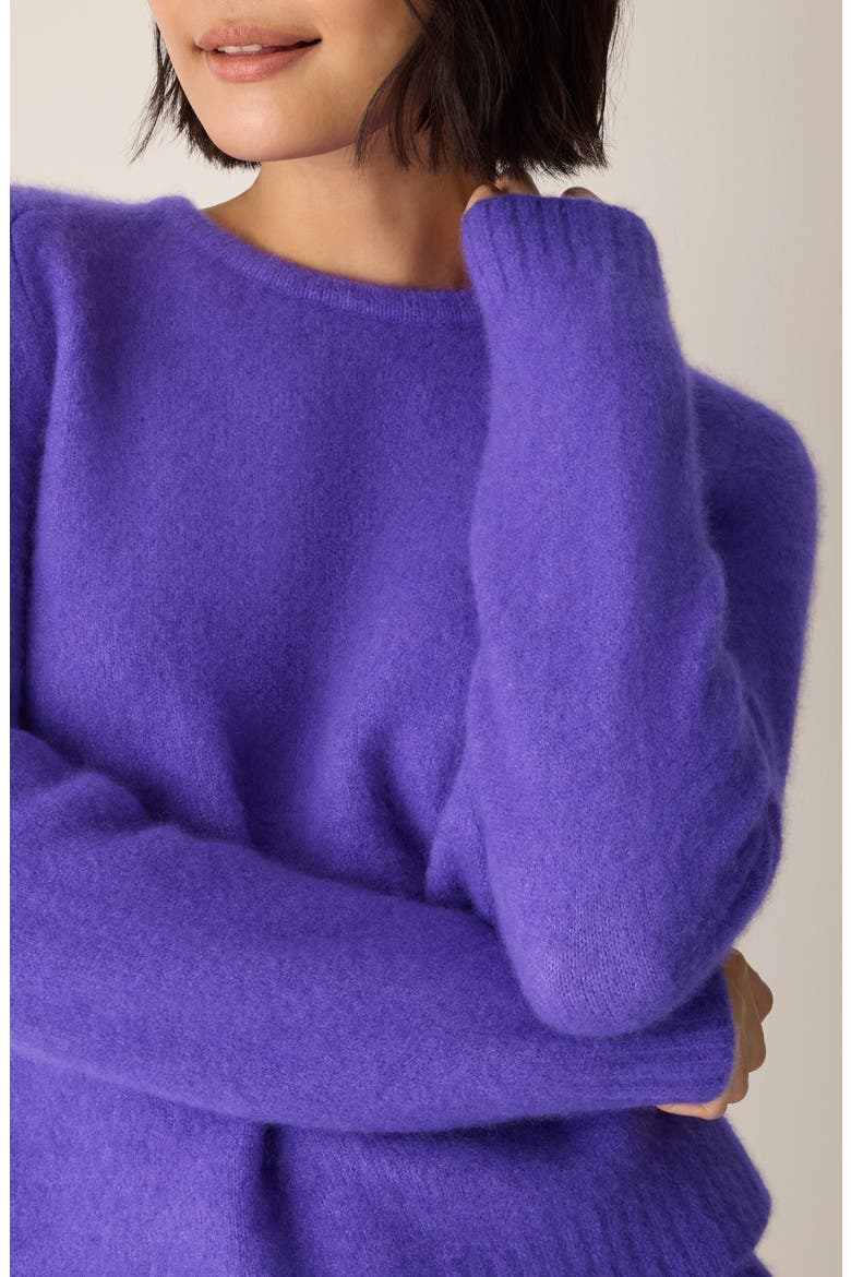 Cashmere Blend Sweater, Alternate, color, ULTRAVIOLET