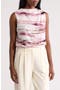 Drape Shoulder Sleeveless Top