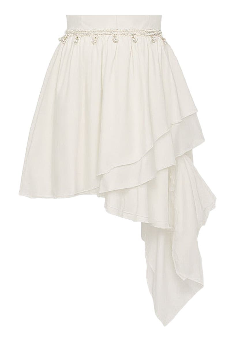 Tulleen Bow Strap Layered Dress, Alternate, color, White