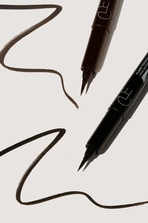 Cle Cosmetics Fluid Touch Liquid Liner In Black
