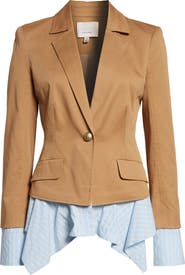 Cinq à Sept Shilo Stretch Cotton Jacket